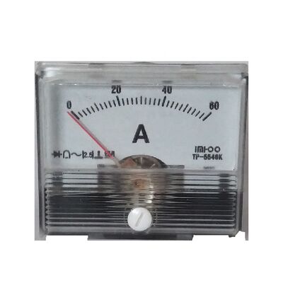 comprar Fabricante 60 Amperios Dc Ac Micro Corriente Análogo Amperiómetro con el estándar de la industria online manufacture