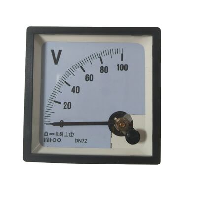 satın al AC DC Ampere Meter 100V Voltmeter Deniz Meter Dağıtım Meter 72 Tip İzleyici online manufacture