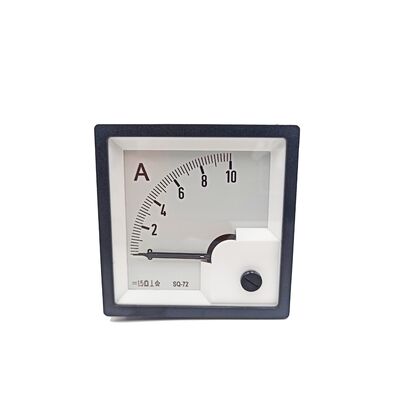 kupować 72x72mm Analogowy Amperomierz Panelowy z Mechanizmem Ruchomej Cewki z Mocowaniem Panelowym, Certyfikat CE online manufacture