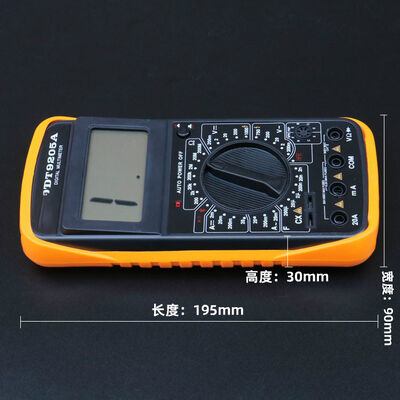 kaufen DT9205A+ AC DC LCD-Display Elektrisches Handheld-Digitalmultimeter Spannung Strom Test online manufacture