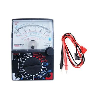Beli YX-330E-L-B Pointer Analog Multimeter Dengan Buzz AC DC Volt Ohm Pengujian Arus online manufacture