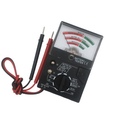 satın al CE Sertifikalı 15V 22.5V Multi-Voltage Lityum Pil Analizörü Özel Logo ile AA AAA C D N Düğme Hücresi ve Kamera Pilleri için online manufacture