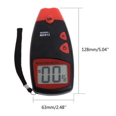 Buy MD814 Four Needle Type Wood Hygrometer LCD Display Digital Wood Log Moisture Detector online manufacture