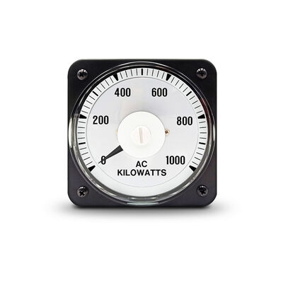Buy 240° Wide Angle IP42 Rated AC Kilowatt Meter with 0-1000kW Measurement for Marine and Industrial Use online manufacture