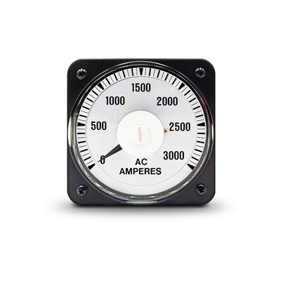 comprar AC Amperes Análogo Panel Meter 0-3000A. Casilla de hierro zincado. 110 mm de cara, 101 mm de corte. online manufacture