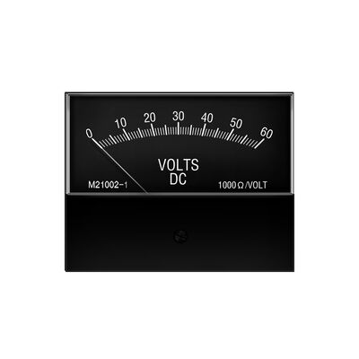comprar Voltímetro CC M21002-1 para soldadoras Lincoln - 0-60V, 1000Ω/Volt, medidor analógico robusto online manufacture