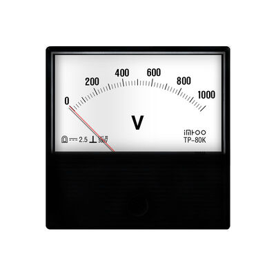 kaufen TP-80K 1000V Analog Voltmeter - Schweißmaschine spezialisiert, langlebiger Gehäuse, hohe Genauigkeit online manufacture