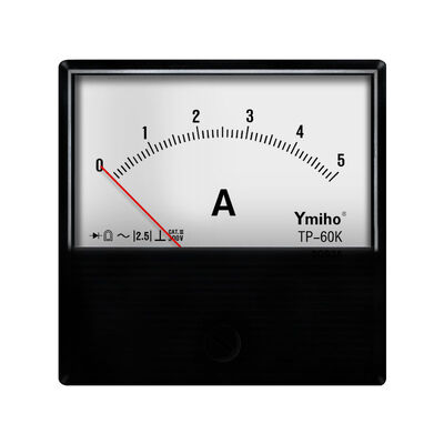 kupić Ymiho TP-60K Analog Ammeter 0-5A AC Panel Panel Panel dla maszyn spawalniczych i urządzeń dystrybucyjnych online manufacture