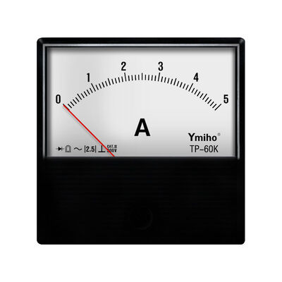 Buy TP-60K 2093Analog Panel Ammeter 0-5A AC/DC for Welding Machine & Power Distribution - Durable Replacement for Yokogawa, Kangbili Meters online manufacture