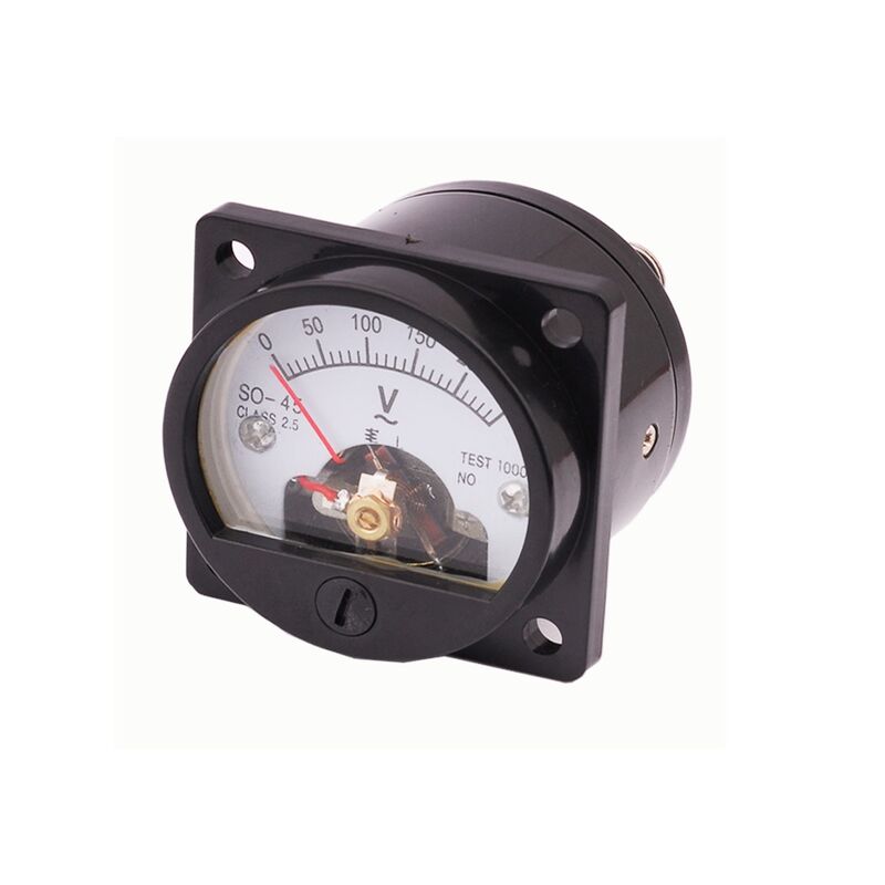 Round Moving Coil DC Voltmeter SO-45 Digital Scale Electric Voltage Meter